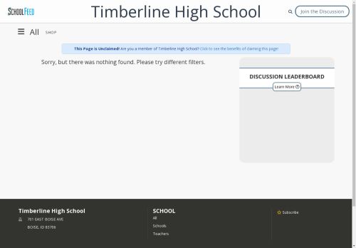 Timberline High School