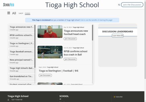 Tioga High School