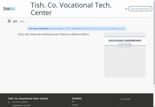Tish. Co. Vocational Tech. Center