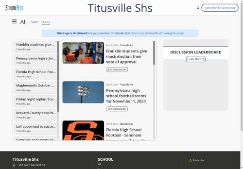 Titusville Shs
