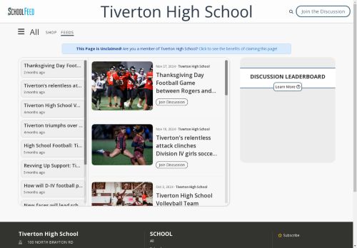 Tiverton High School