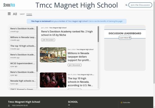 Tmcc Magnet High School