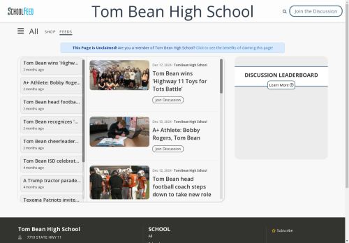 Tom Bean High School