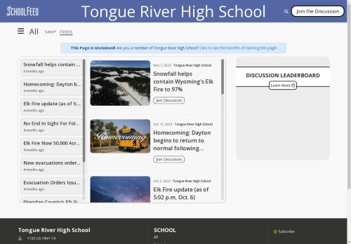 Tongue River High School