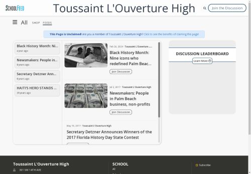 Toussaint L'Ouverture High