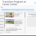 Transition Program at Career Center