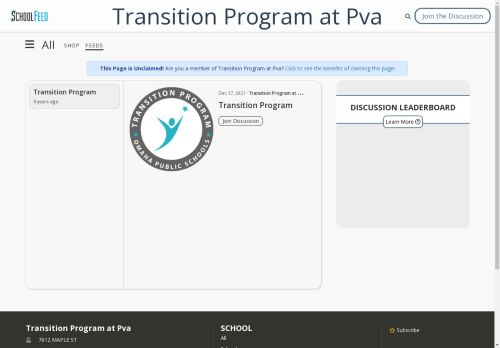 Transition Program at Pva