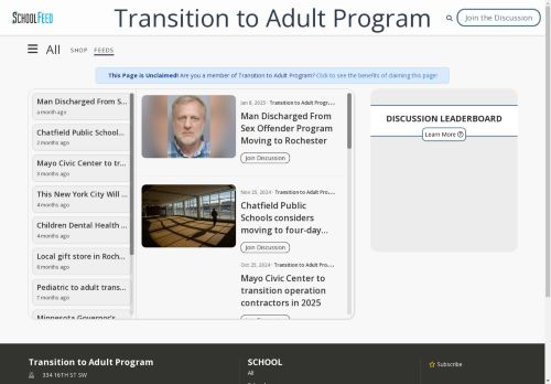 Transition to Adult Program