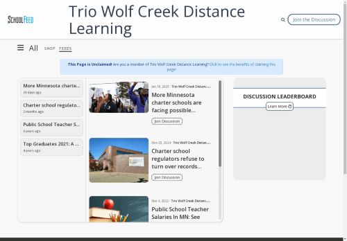 Trio Wolf Creek Distance Learning