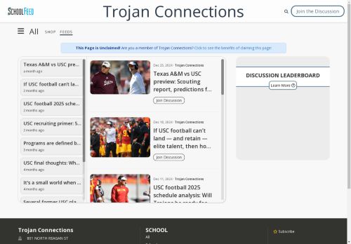 Trojan Connections