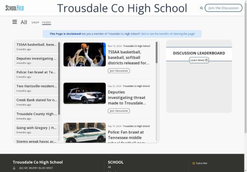 Trousdale Co High School