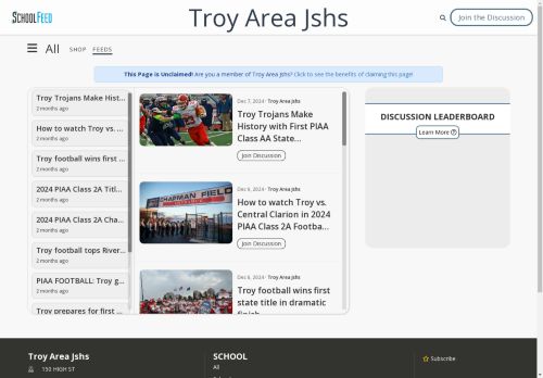Troy Area Jshs