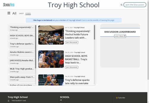 Troy High School
