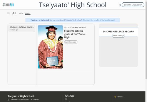 Tse'yaato' High School