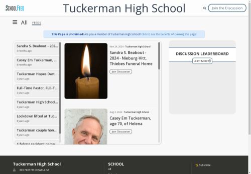 Tuckerman High School