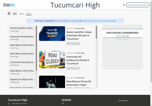 Tucumcari High