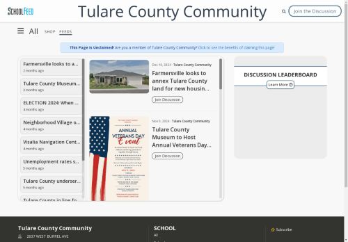 Tulare County Community