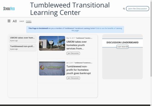 Tumbleweed Transitional Learning Center