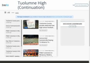 Tuolumne High (Continuation)