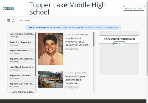 Tupper Lake Middle High School
