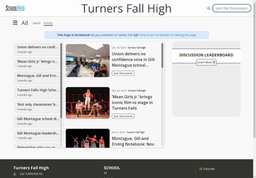 Turners Fall High