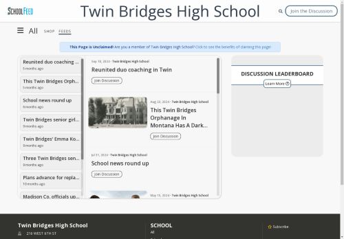 Twin Bridges High School