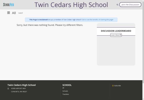 Twin Cedars High School