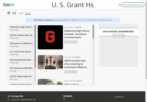 U. S. Grant Hs