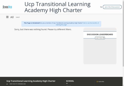 Ucp Transitional Learning Academy High Charter