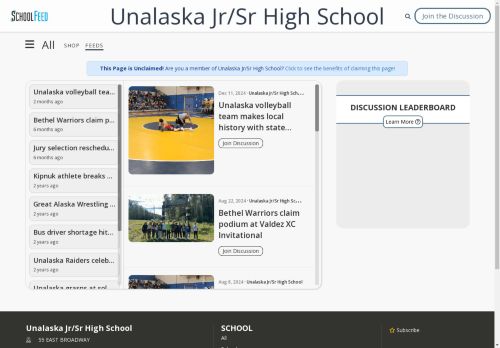 Unalaska Jr/Sr High School