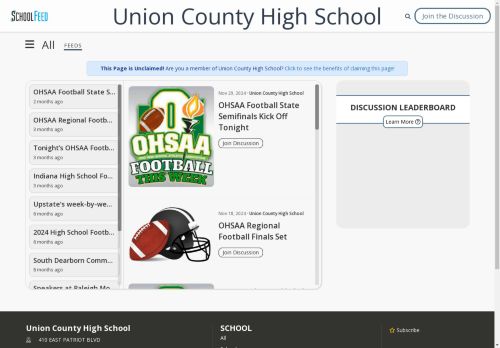 Union County High School