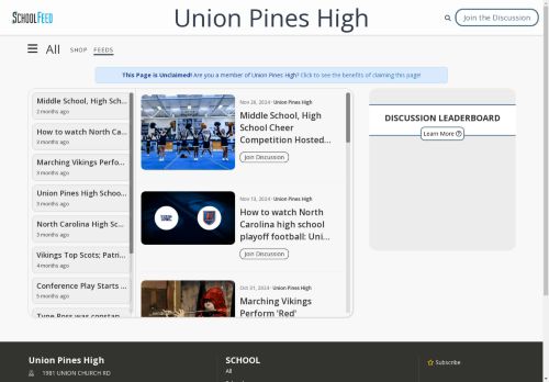 Union Pines High