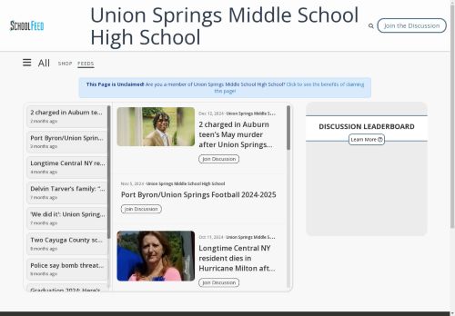 Union Springs Middle School High School