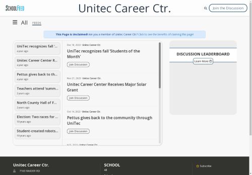 Unitec Career Ctr.