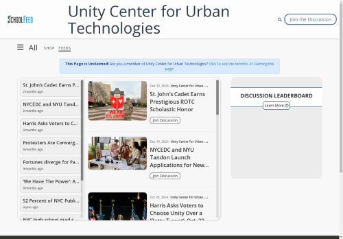 Unity Center for Urban Technologies