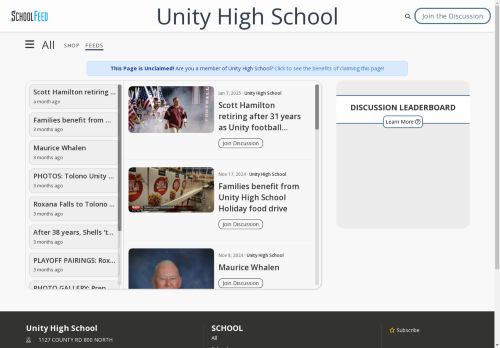 Unity High School