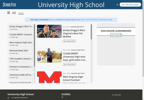 University High School