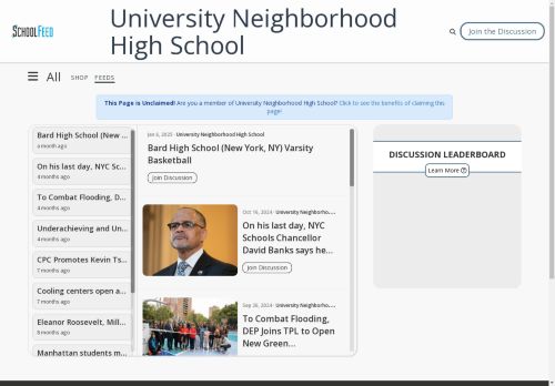 University Neighborhood High School