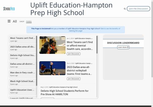 Uplift Education-Hampton Prep High School