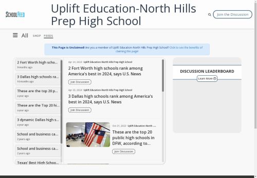 Uplift Education-North Hills Prep High School