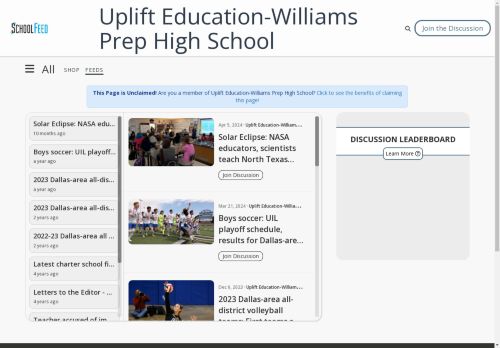 Uplift Education-Williams Prep High School