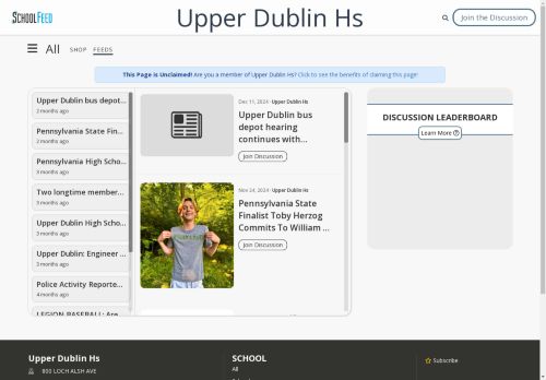 Upper Dublin Hs