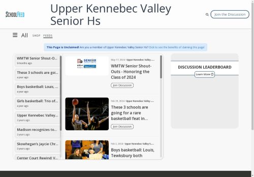 Upper Kennebec Valley Senior Hs