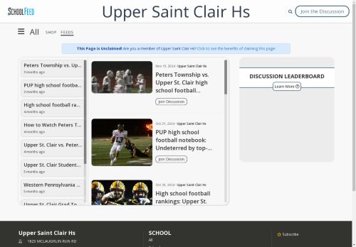 Upper Saint Clair Hs