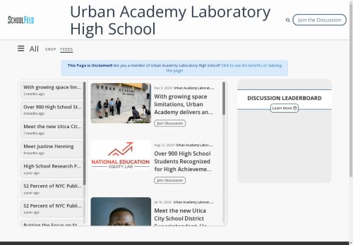Urban Academy Laboratory High School