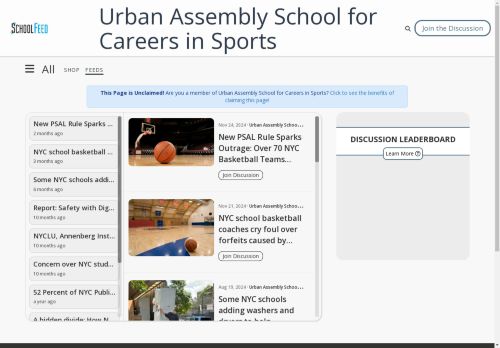 Urban Assembly School for Careers in Sports