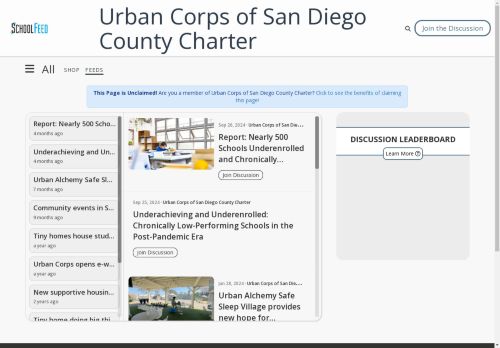 Urban Corps of San Diego County Charter