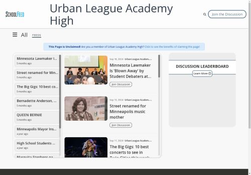 Urban League Academy High