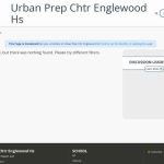 Urban Prep Chtr Englewood Hs