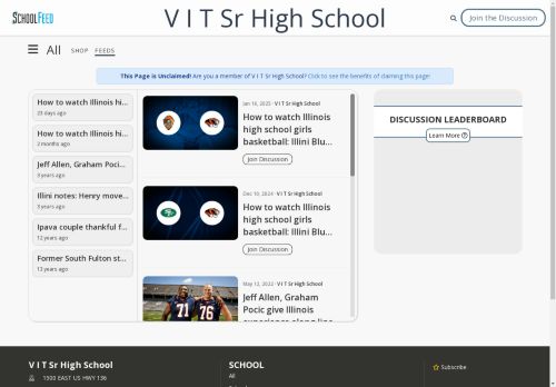 V I T Sr High School